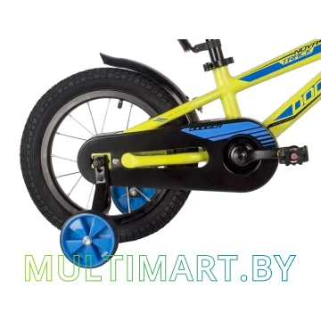 Детский велосипед Novatrack Dodger 145ADODGER.GN22 (зеленый, 2022) картинка 5